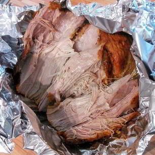 Рецепт Запеченной свинины для бургеров