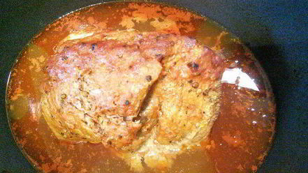 Рецепт запеченной свинины для бургеров