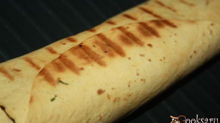 Рецепт буритоса с кукурузной лепешкой тортилас