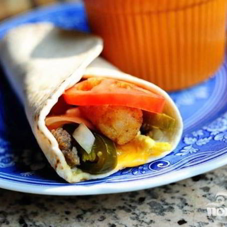 Рецепт Буррито на завтрак