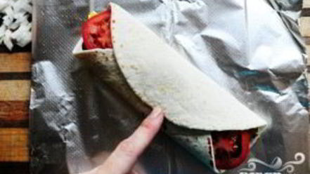 Рецепт буррито на завтрак