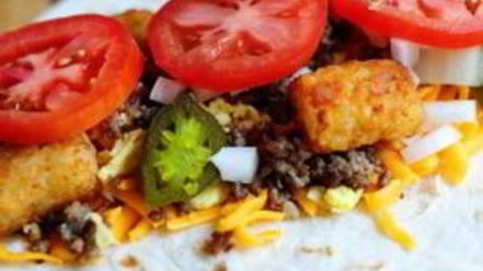 Рецепт буррито на завтрак