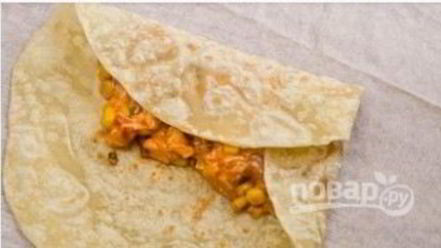 Рецепт буррито острый