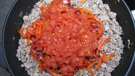 Рецепт буррито с фаршем и красной фасолью