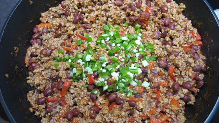 Рецепт буррито с фаршем и красной фасолью