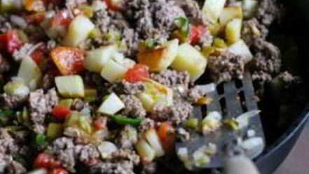 Рецепт буррито с говядиной и картофелем