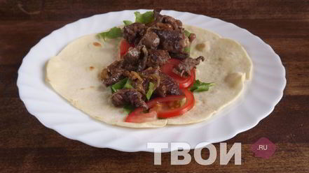Рецепт буррито с говядиной