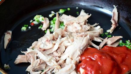 Рецепт буррито с курицей и рисом