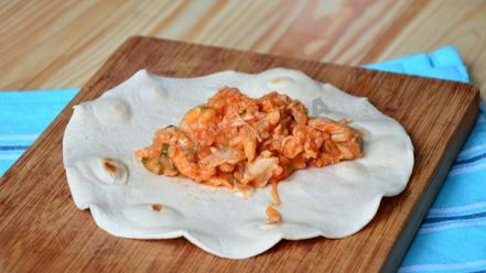 Рецепт буррито с курицей и рисом