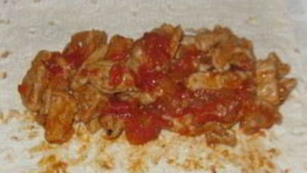 Рецепт буррито с мясом и авокадо