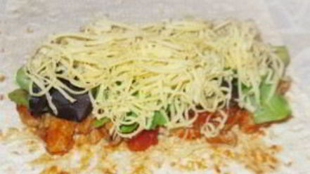 Рецепт буррито с мясом и авокадо