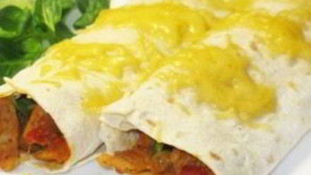 Рецепт буррито с мясом и авокадо