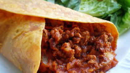 Рецепт Буррито с мясом