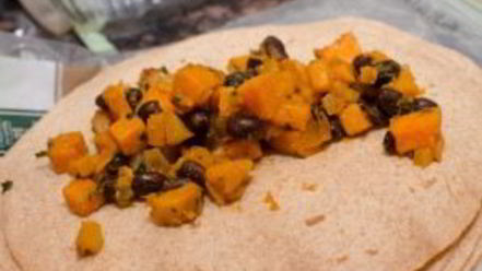 Рецепт буррито с овощами