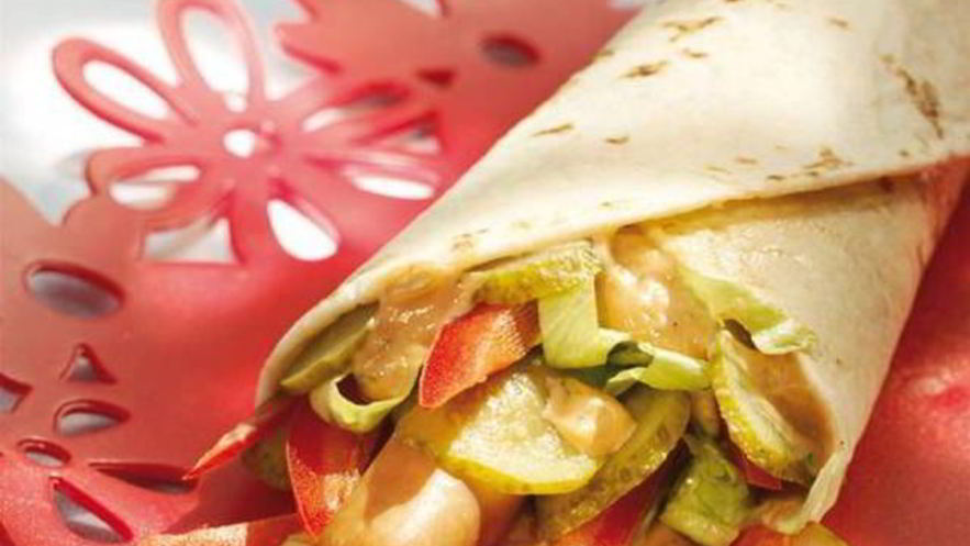 Рецепт буррито с сосисками