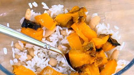 Рецепт буррито с тыквой, курицей и фасолью