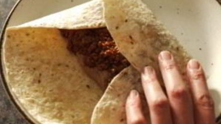 Рецепт буррито с ветчиной и сыром