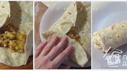 Рецепт буррито с яблоками