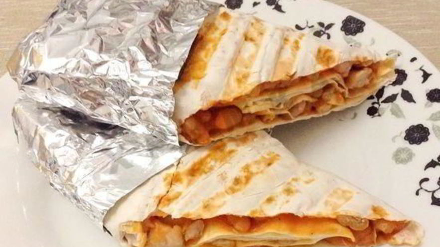 Рецепт буррито со свининой и фасолью