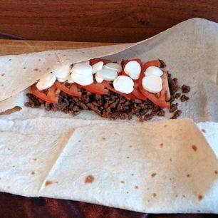 Рецепт Домашнего буррито