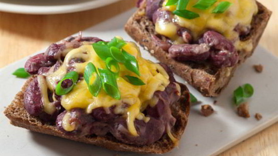 Рецепт бутерброда с фасолью