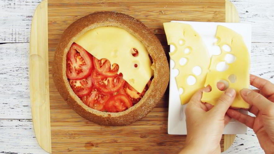 Рецепт бутерброда в духовке