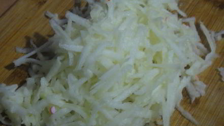 Рецепт бутербродной намазки из крабовых палочек и яблока