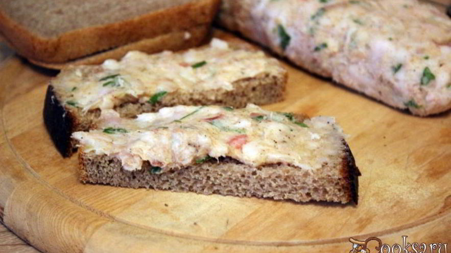 Рецепт бутербродной намазки из сала с чесноком