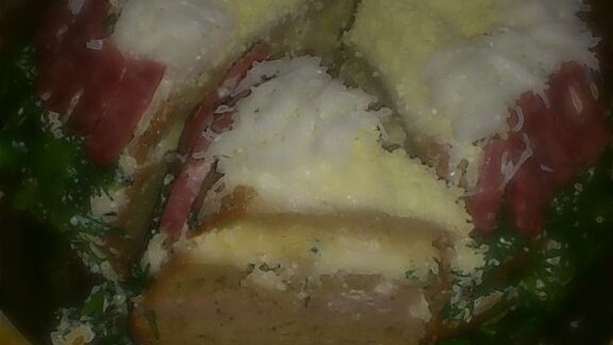 Рецепт бутербродного торта загляденье