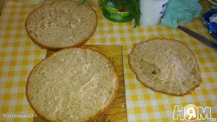 Рецепт бутербродного торта загляденье