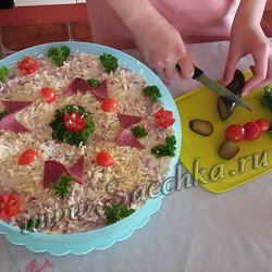 Рецепт Бутербродного торта