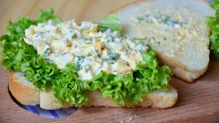 Рецепт бутербродов для пикника сэндвич с яичным салатом
