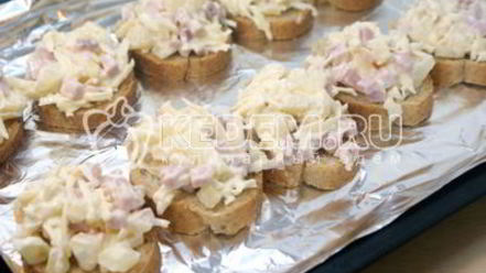 Рецепт бутербродов гавайских