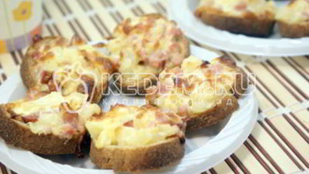 Рецепт бутербродов гавайских