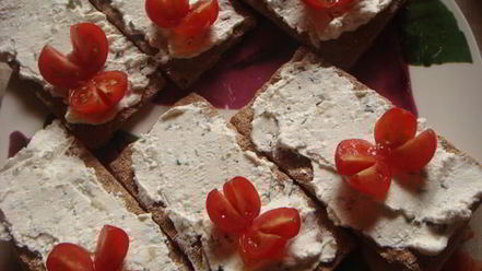 Рецепт бутербродов летний завтрак