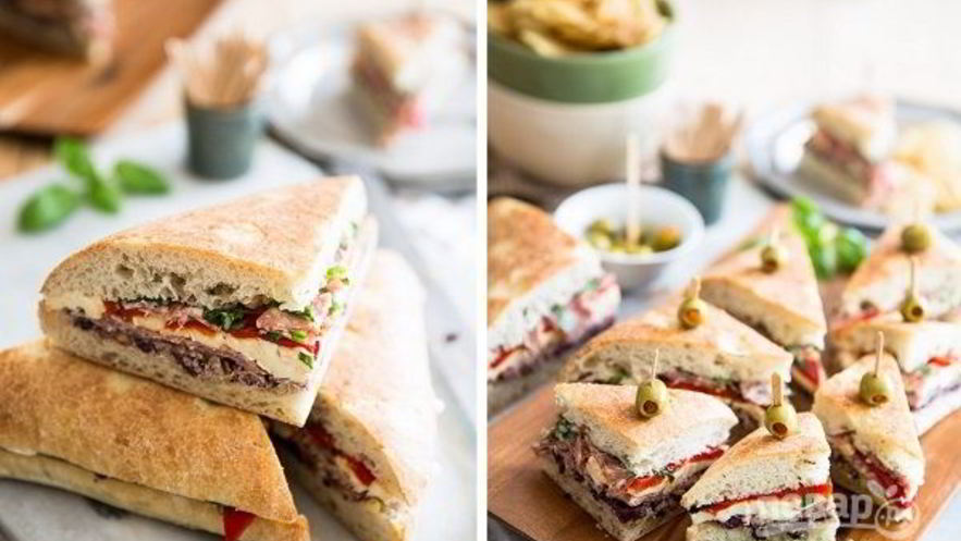 Рецепт бутербродов походных