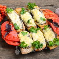 Бутерброды с баклажанами