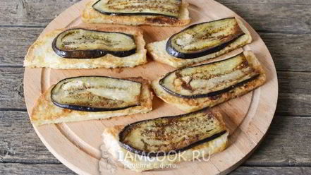 Рецепт бутербродов с баклажанами
