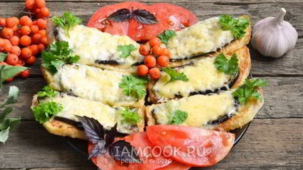 Рецепт бутербродов с баклажанами