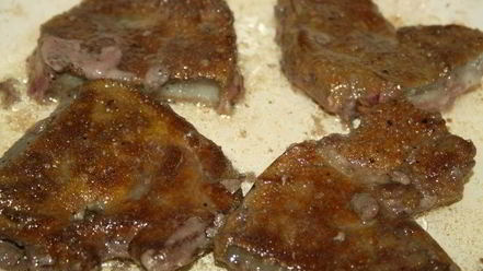 Рецепт бутербродов с глазированной печенью