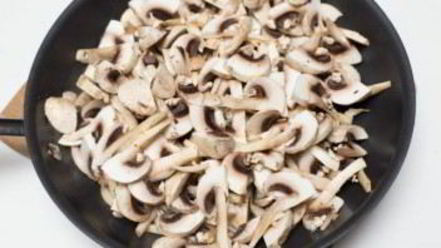 Рецепт бутербродов с грибами и перцем