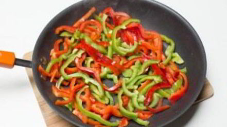 Рецепт бутербродов с грибами и перцем