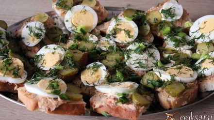 Рецепт бутербродов с консервированным лососем