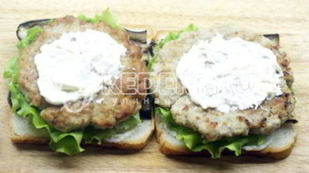 Рецепт бутербродов с котлетой