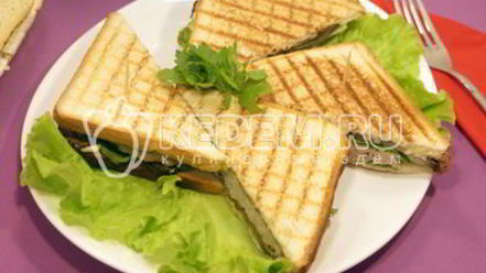 Рецепт бутербродов с котлетой