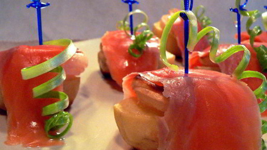 Рецепт бутербродов с красной рыбой