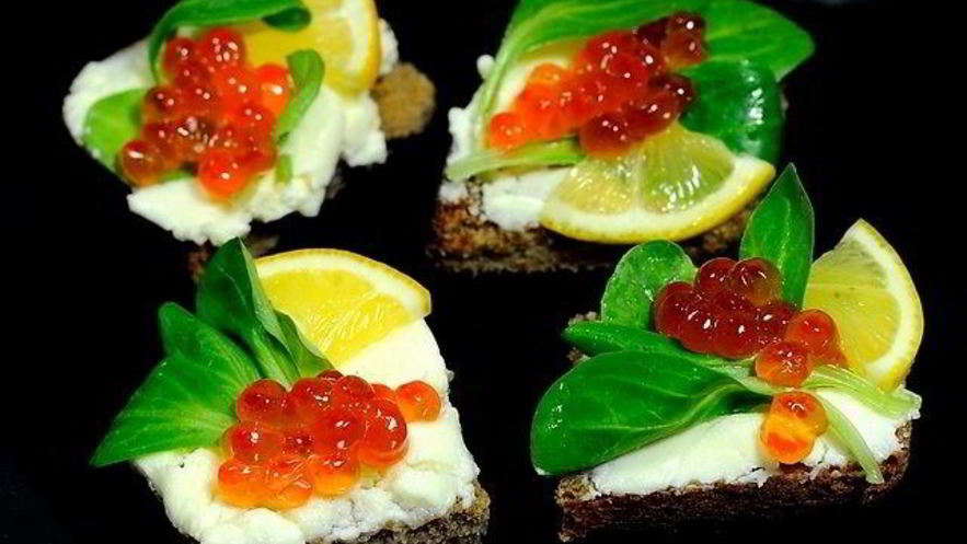 Рецепт бутербродов с маскарпоне