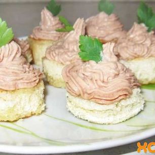 Рецепт Бутербродов с паштетом