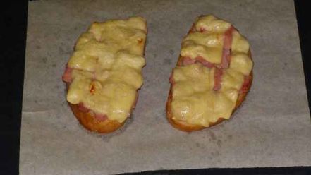 Рецепт бутербродов с помидорами, ветчиной и сыром