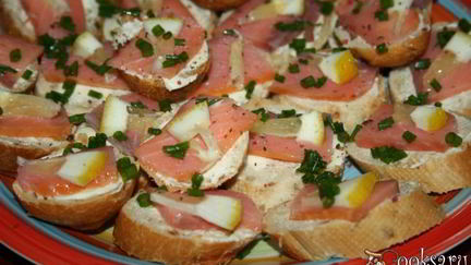 Рецепт Бутербродов с рыбой Любимые